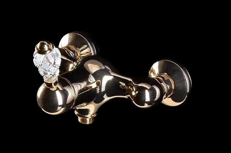 Приобрести boheme смеситель для душа crystal, золото\кристаллы 284-crst