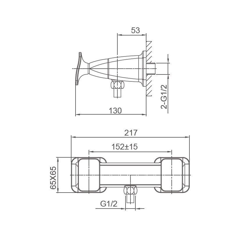 Приобрести смеситель для душа wonzon & woghand shakespeare, темное золото (ww-654101-dg)