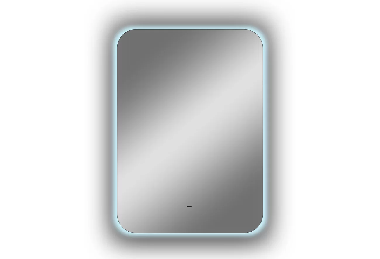 Приобрести continent зеркало с подсветкой burzhe 50х70 см, белое