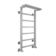 Terminus Полотенцесушитель Контур П7 40х80 см, с полкой, водяной, хром