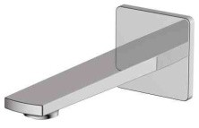 BelBagno Излив для ванны CARIN, хром CAR-BC-CRM