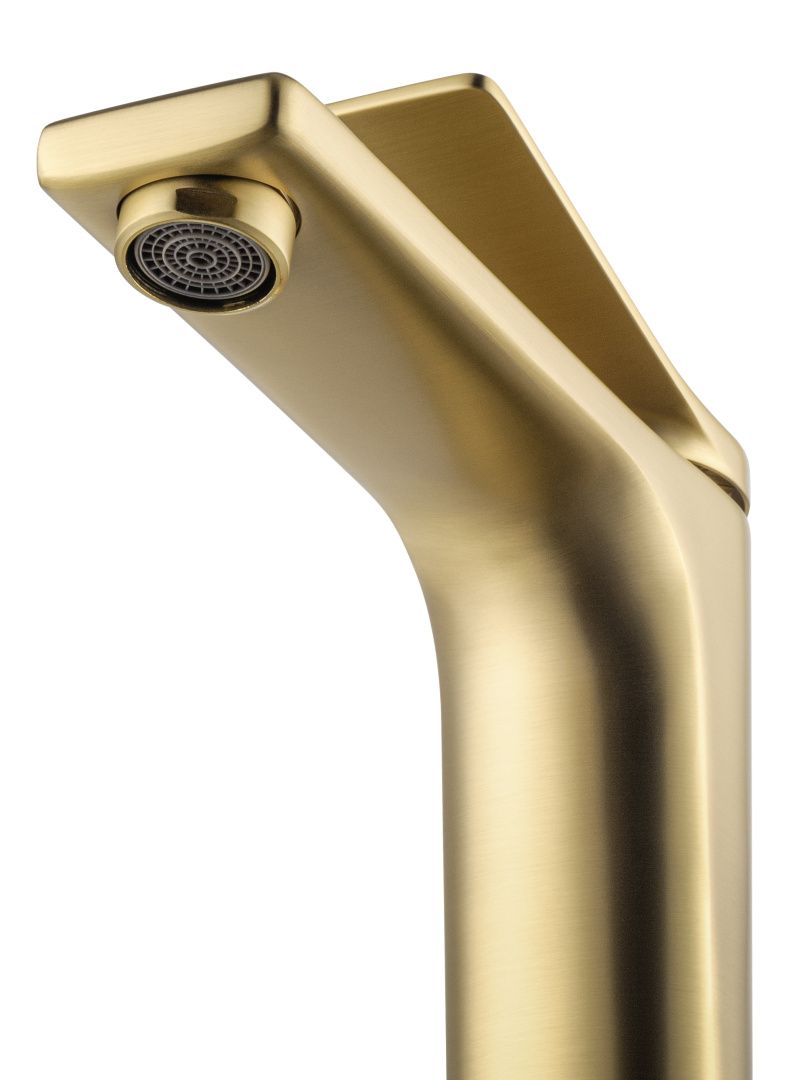 Приобрести смеситель для раковины wonzon & woghand, брашированное золото (ww-xh-012-bg)