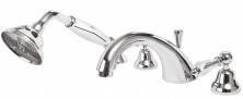 CEZARES Смеситель на борт ванны DIAMOND, 4 отверстия, хром DIAMOND-BVD-01-Sw