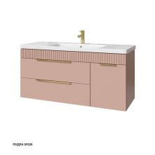 Caprigo Тумба с раковиной MONBAR 120 см, правая, пудра