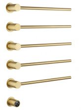 Полотенцесушитель электрический встраиваемый WONZON & WOGHAND HAMBURG, Брашированное золото (WW-AL315-BG)