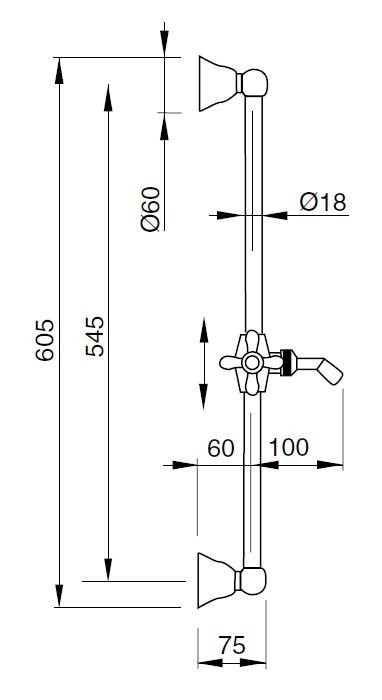 Приобрести cezares душевой гарнитур lord, хром lord-sd-01-bi