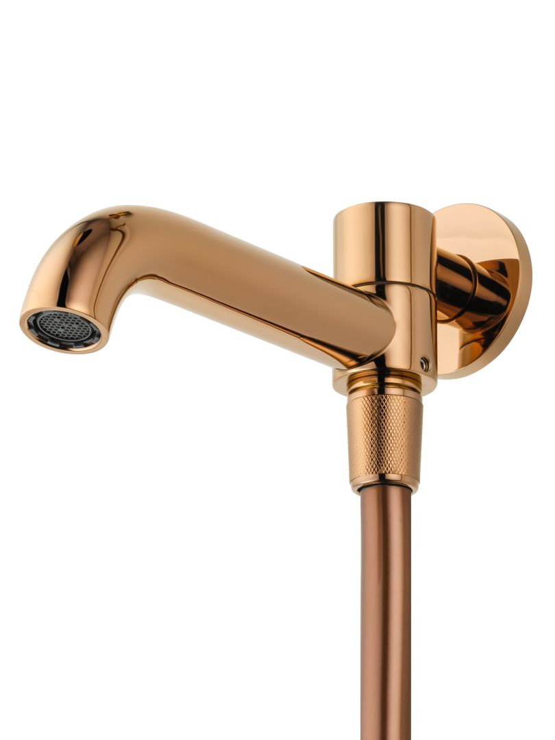 Приобрести душевая система с термостатом встраиваемая wonzon & woghand stick, розовое золото (ww-88929010-rg)