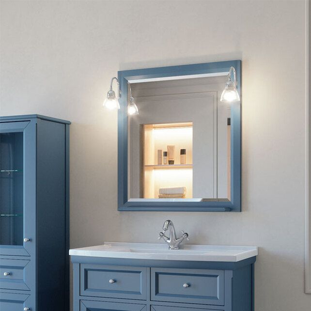 Приобрести caprigo зеркало jardin 75 см, голубое, эмаль