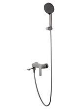 Смеситель для ванны с душем WONZON & WOGHAND BRILLIANT, Темный графит (WW-88037079-BGM)