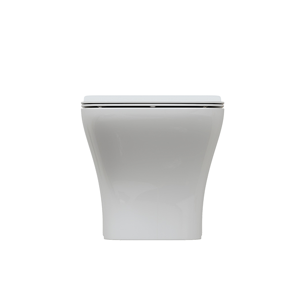 Приобрести sole унитаз подвесной quadro, безободковый с сиденьем дюропласт, микролифт ут000051492