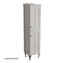 Caprigo Пенал BORGO 40 см, правый, серый, эмаль