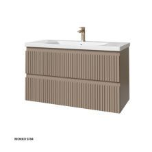 Caprigo Тумба с раковиной FORTE-Smalty TYPE 100 см, коричневая