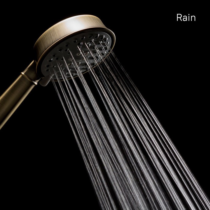 Приобрести iddis душевая лейка oldie 3f, 245мм, трехрежимная, бронза old3f02i18