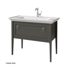 Caprigo Тумба с раковиной JERSEY 105 см, графит