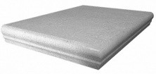Ступень Kerama Marazzi Аллея угловая серый светлый 300x300