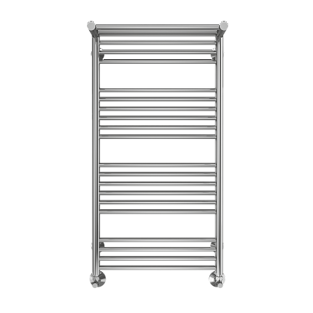 Приобрести terminus полотенцесушитель аврора п20 50х100 см, с полкой, водяной, хром