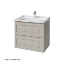 Caprigo Тумба с раковиной WALES 70 см, серая, эмаль