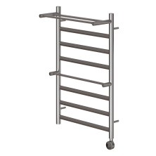 Полотенцесушитель электрический Point 500х800 Артемида П6 с двумя полками, хром PN14158PE