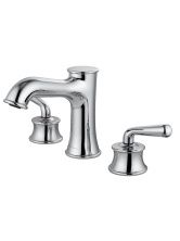 Смеситель для раковины на 3 отверстия WONZON & WOGHAND STEAM, Хром (WW-88159008-CR)