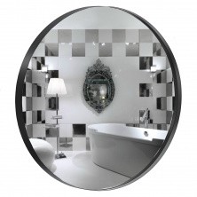 Зеркало Aqwella Fargo 60 см, черное RM0206BLK