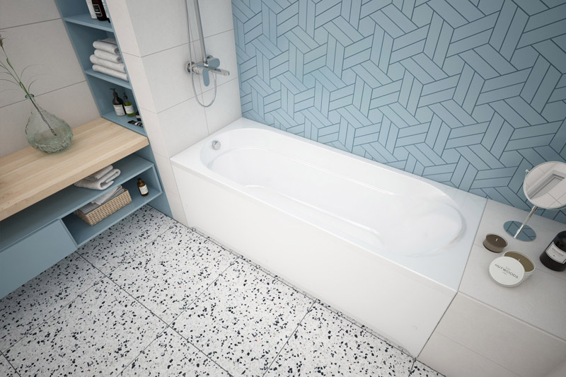 Приобрести loranto ванна акриловая ottawa 150х70 см, белая