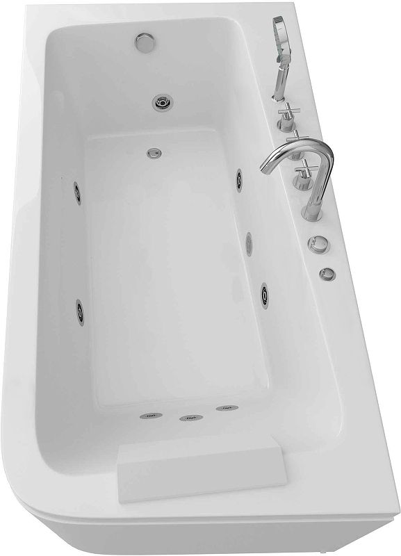 Приобрести grossman гидромассажная ванна 170х95 см, белая gr-17095-1l