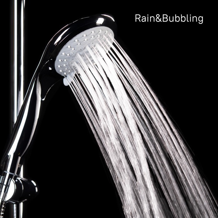 Приобрести iddis душевая лейка 5f 267мм, пятирежимная, хром a10161