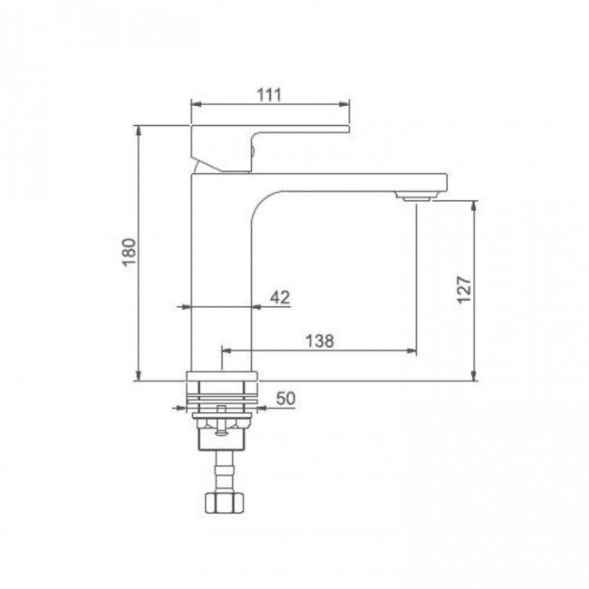 Приобрести gappo смеситель для раковины g1083, хром 27019