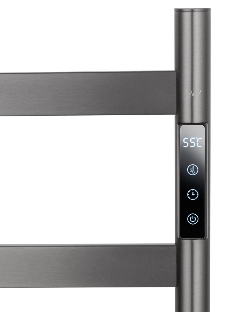 Приобрести полотенцесушитель электрический wonzon & woghand essen, темный графит (ww-a404-gm)