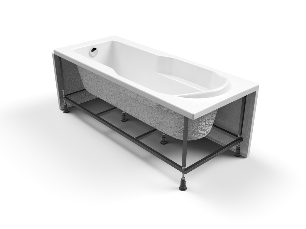 Приобрести акриловая ванна cersanit santana 170x70 см