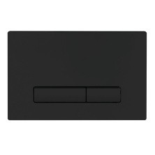 BelBagno Кнопка смыва для инсталляции, GENOVA, черная матовая Tocco Morbido BB021-GV-NERO.M