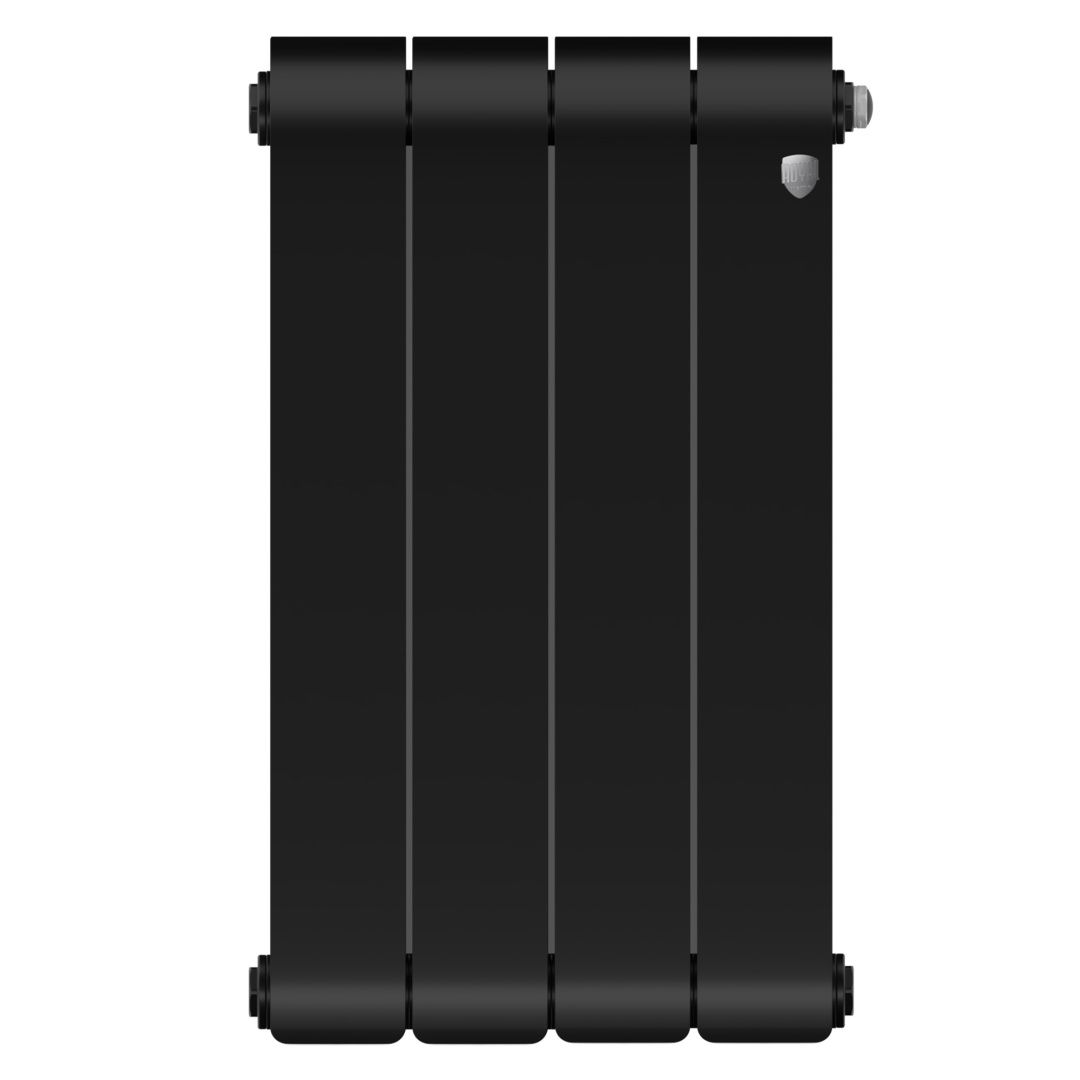 Приобрести royal thermo радиатор биметаллический infinity 500 /noir sable ( черный графит ) - 4 секц.