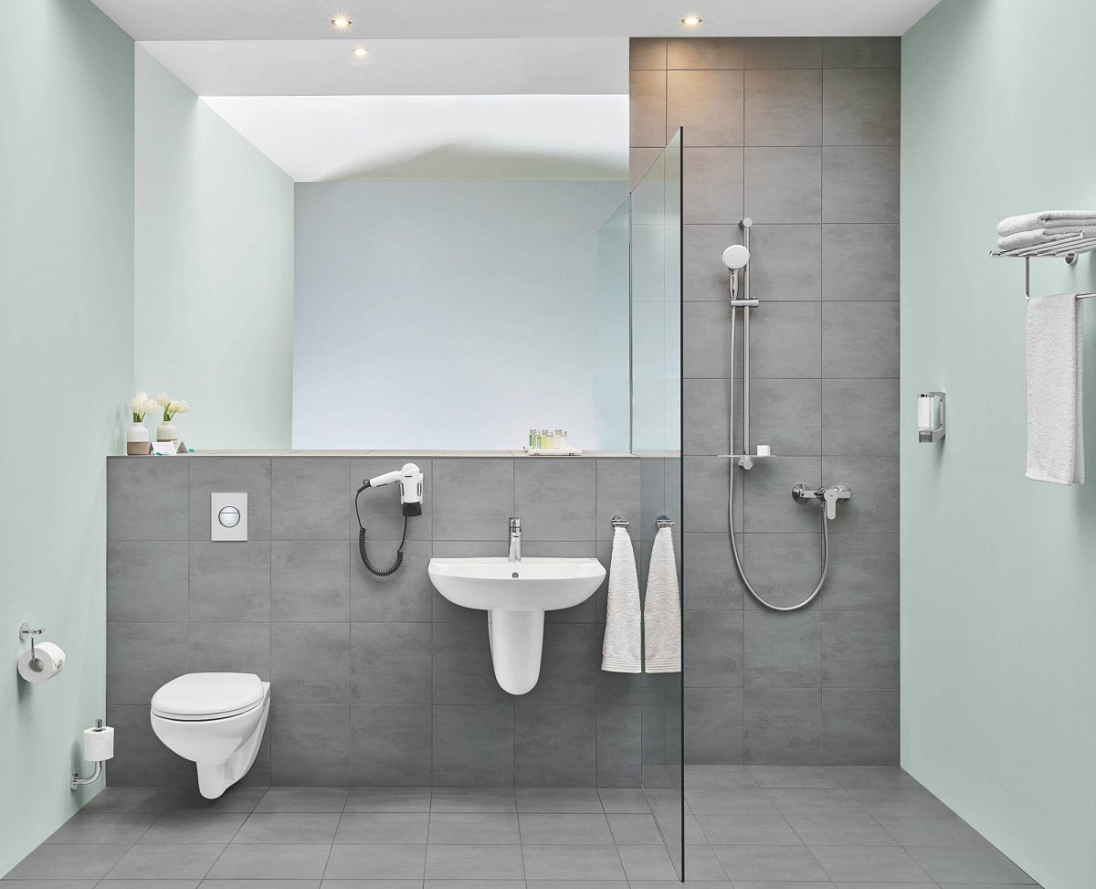 Приобрести grohe раковина bau ceramic 60см, белая альпин 39421000