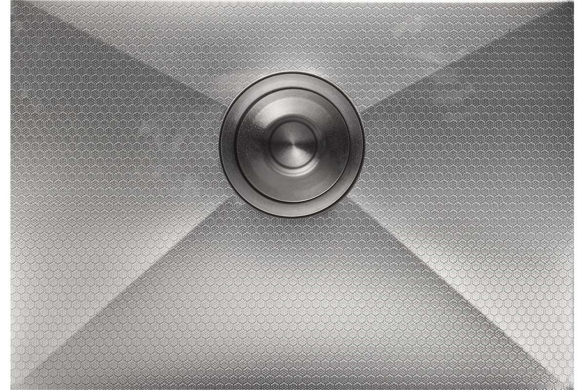 Приобрести gerhans кухонная мойка 60х50 см, графит\декор