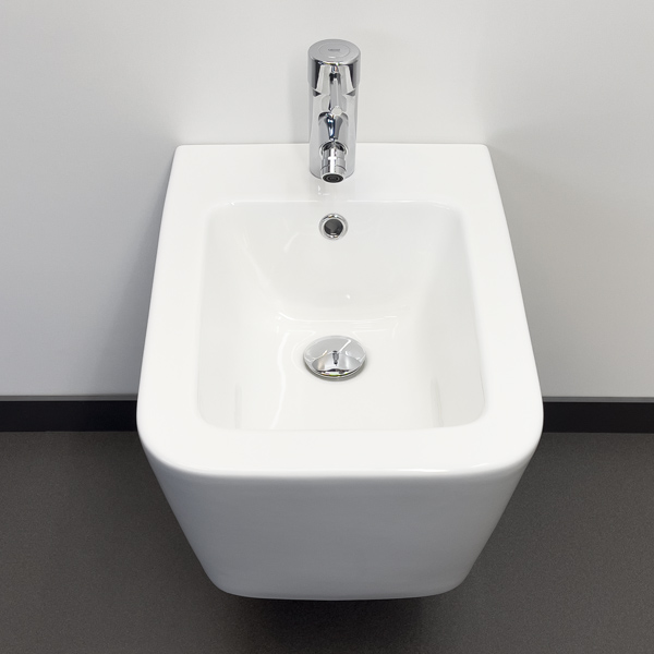 Приобрести comforty подвесное биде , с переливом, 106bd, белый