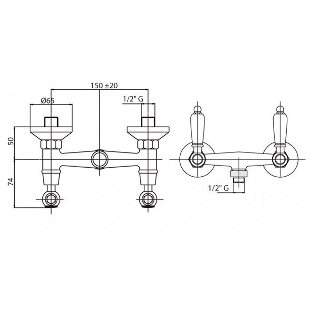Приобрести cezares смеситель для душа first, золото first-d-03/24-m