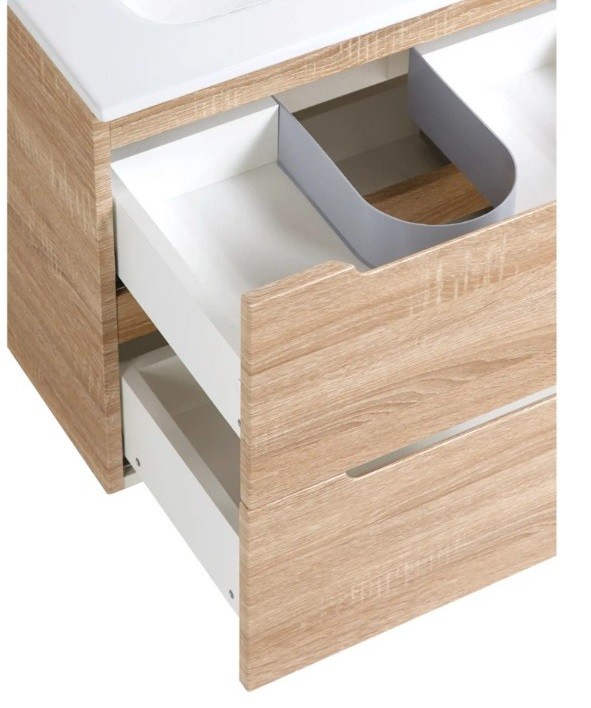 Приобрести тумба подвесная с раковиной belbagno etna-600-2c-so-wo-p 60 см, rovere bianco