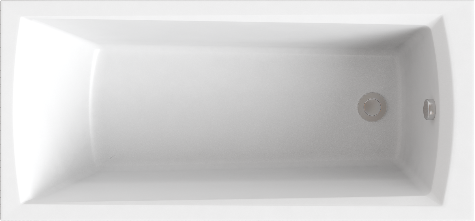 Приобрести акриловая ванна azario бали 160х70см, прямоугольная
