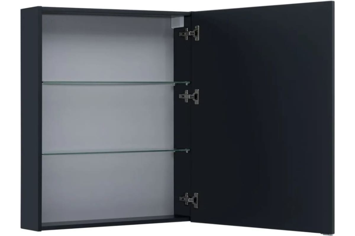 Приобрести aquanet зеркальный шкаф алвита new 70 см, антрацит
