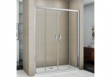 Дверь душевая Bas Infinity WTW-TD-150-C-CH 150 см