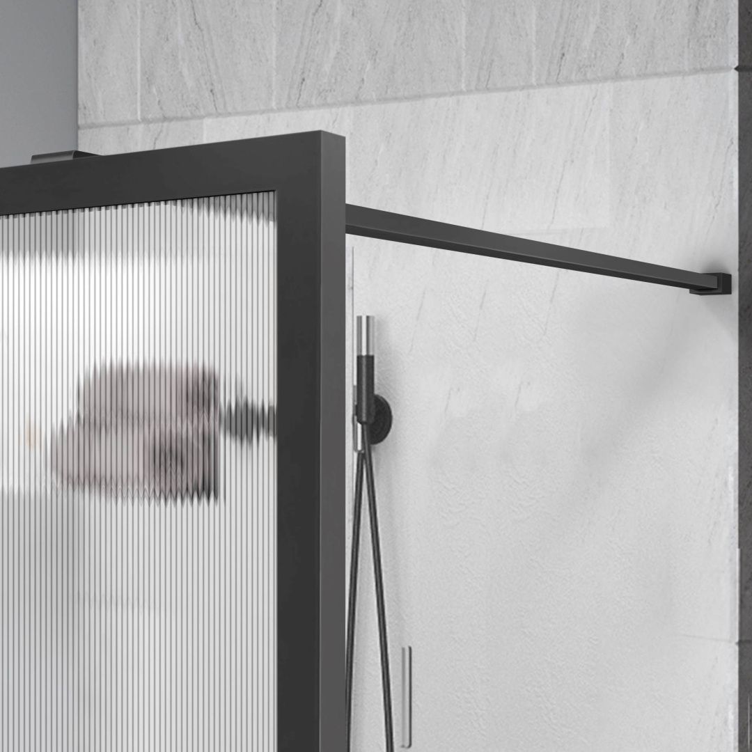 Приобрести vincea душевая перегородка walk-in 100 см, рифленое, оружейная сталь vsw-1hp100flgm