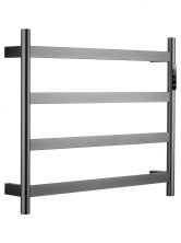 Полотенцесушитель электрический WONZON & WOGHAND ESSEN, Темный графит (WW-A404-GM)