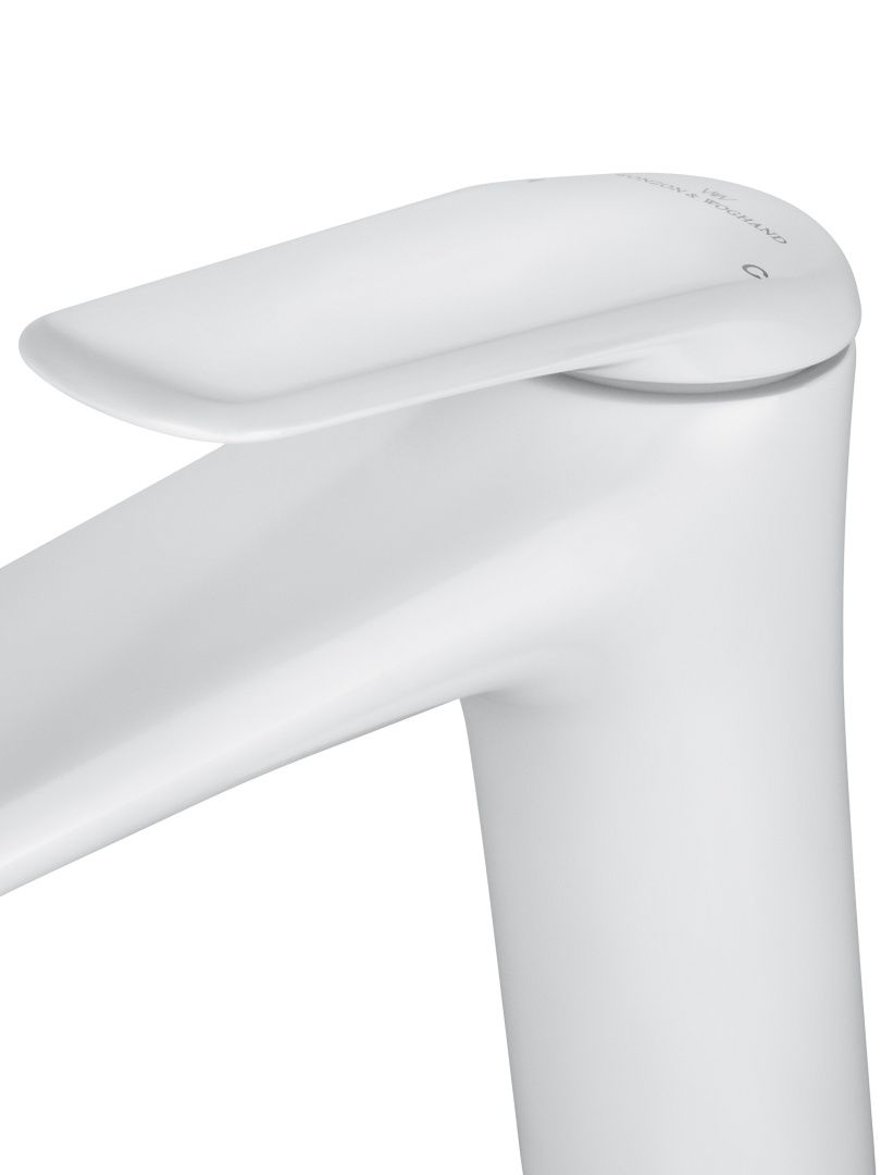 Приобрести смеситель для раковины wonzon & woghand elbe, белый матовый (ww-a41222-mw)