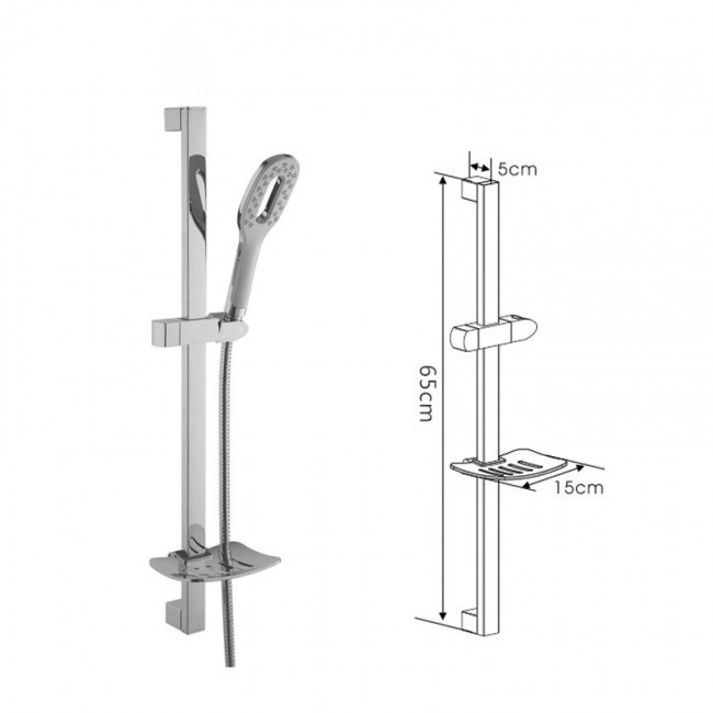 Приобрести gappo душевой гарнитур g8011 с мыльницей, хром 88617