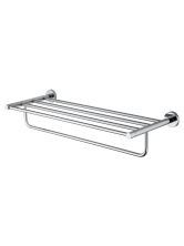 Полотенцедержатель с полкой WONZON & WOGHAND EASY, Хром (WW-8181)