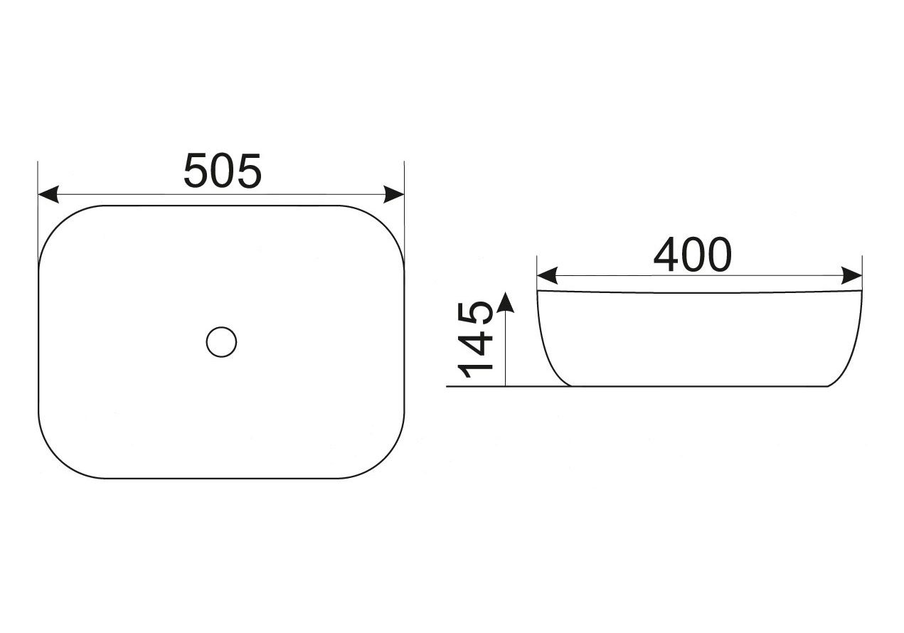 Приобрести раковина-чаша ceramalux 50 см k397g125