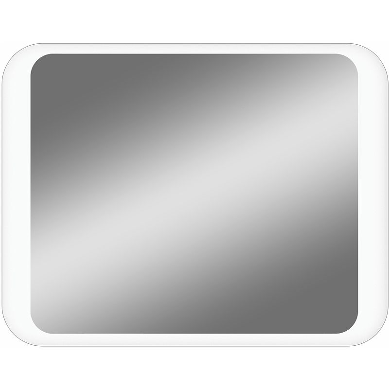 Приобрести continent зеркало с подсветкой калипсо люкс 68х53 см, белое