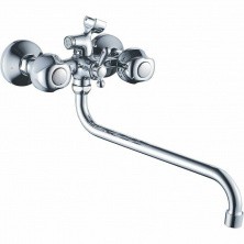 HAIBA Смеситель для ванны 195мм, хром HB-2226