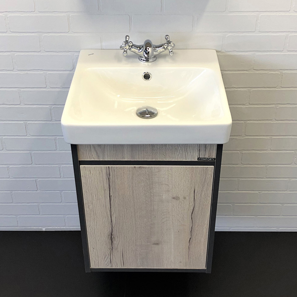 Приобрести сomforty тумба с раковиной "вена-45" дуб дымчатый