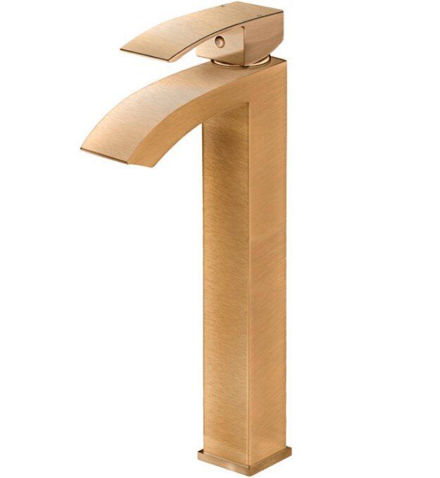 Приобрести grocenberg смеситель для раковины, высокий, бронза gb3007br